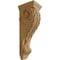 Ekena Millwork 6 1/2"W x 8"D x 22"H Small Jumbo Acanthus Wood Corbel, Maple CORW07X08X22ACMA - alternate 1